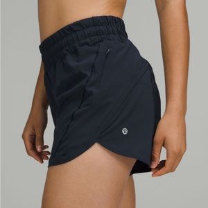 Track That Mid-Rise Lined Shorts 5” Size 6 Black